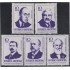Argentina 768/772 1968 Celebridades Luis Agote F. J. Muniz MNH