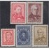 Argentina 779/783 1966/67 Serie Corriente. Tipo de 1959-65 MNH