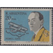 Argentina 800 1967 Pedro L. Zanni. Aviador MNH