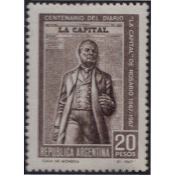 Argentina 802 1967 Centenario del diario Argentina 802 1967 Centenario del diario