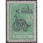 Argentina 810 1968 Comisión nacional para la reeducación del minusválido MNH