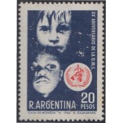 Argentina 811 1968 20 Años de la Organización de Sanidad MNH