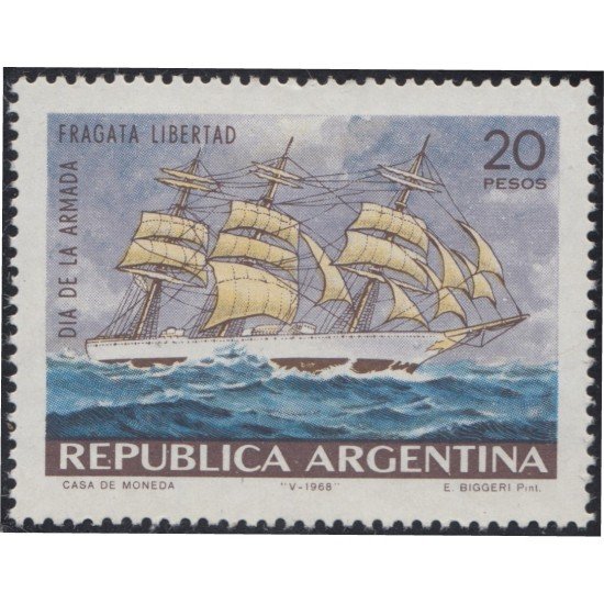 Argentina 812 1968 Día de la Marina MNH Argentina 812 1968 Día de la Marina MNH