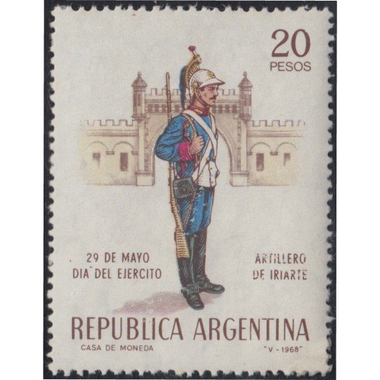 Argentina 813 1968 Día del Ejército MNH Argentina 813 1968 Día del Ejército MNH