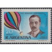 Argentina 822 1968 22º Semana de aeronáutica y espacial MNH