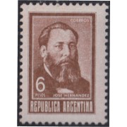 Argentina 824 1968 Serie Corriente MNH