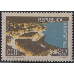 Argentina 825 1968 Comisión Consultativa Int. de Telégrafos y teléfonos MNH Argentina 825 1968 Comisión Consultativa Int. de Telégrafos y teléfonos MNH