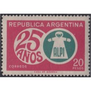 Argentina 831 1968 25 Años de la lucha contra la poliomielitis MNH