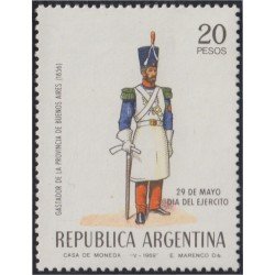 Argentina 836 1969 Día del Ejército MNH Argentina 836 1969 Día del Ejército MNH