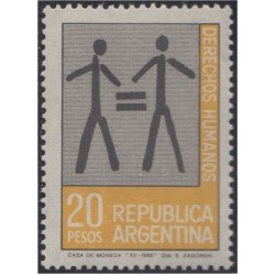 Argentina 838 1969 Año Internacional de los derechos Humanos MNH Argentina 838 1969 Año Internacional de los derechos Humanos MNH