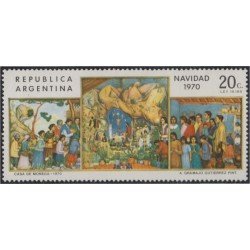 Argentina 877 1970 Navidad Chritsmas MNH Argentina 877 1970 Navidad Chritsmas MNH