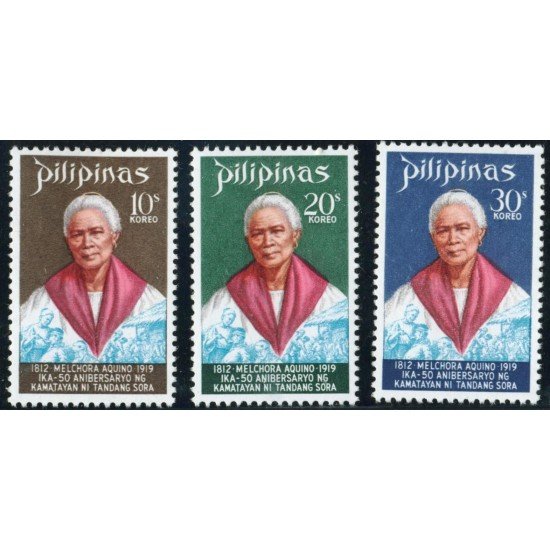 Filipinas Philippines 759/61 Melchora Aquino MNH