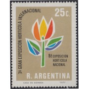 Argentina 902 1971 III Gran exposición Hortícola Internacional MNH