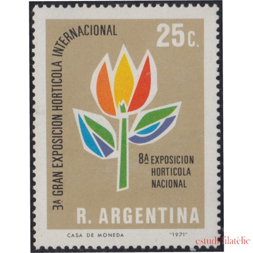 Argentina 902 1971 III Gran exposición Hortícola Internacional MNH