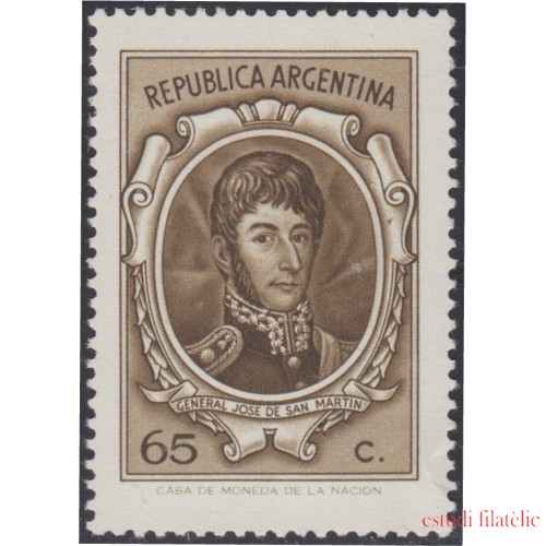 Argentina 915 1972 Serie Corriente: Gral José de San Martín. Impresión MNH