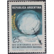 Argentina 925 1972 Centenario del servicio meteorológico nacional MNH