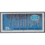 Argentina 927 1972 VII Congreso Forestal Mundial MNH