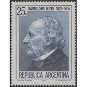 Argentina 930 1972 150 Años del nacimiento de Bartolomé Mitre MNH