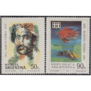 Argentina 932/33 1972 Año Internacional del Libro MNH