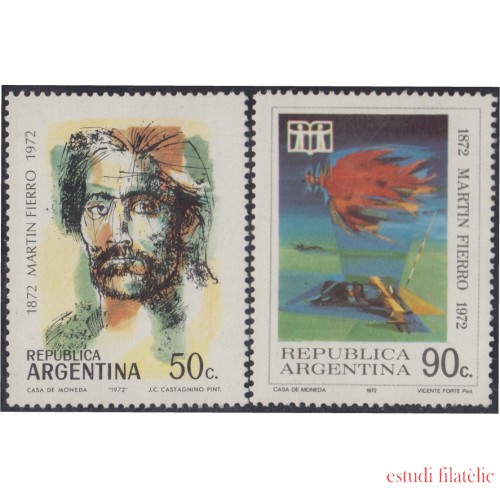 Argentina 932/33 1972 Año Internacional del Libro MNH