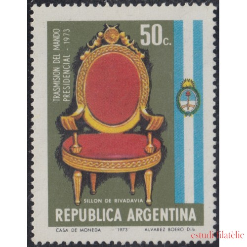 Argentina 943 1973 Transmisión del mandato presidencial MNH
