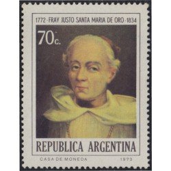 Argentina 966 200 Años del Nacimiento de Fray-Justo Santa María de Oro MNH Argentina 966 200 Años del Nacimiento de Fray-Justo Santa María de Oro MNH