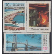 Argentina 982/984 1974 Obras Nacionales MNH
