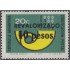 Argentina 1028 1975 Código Postal. Sin Filigrana. Sobrecargado MNH