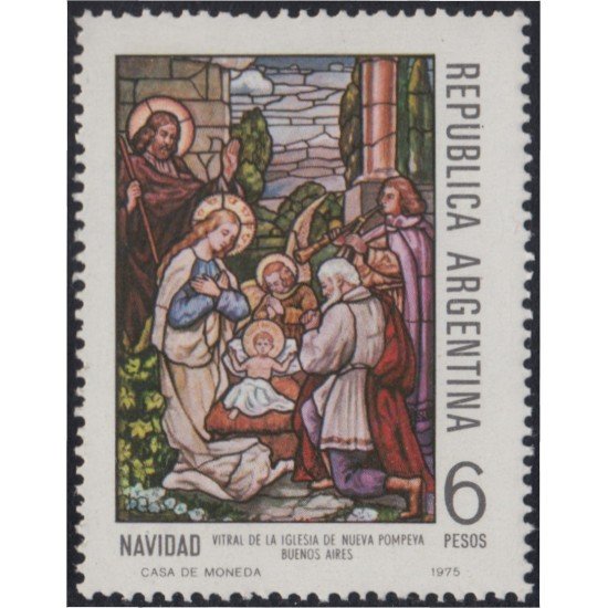 Argentina 1034 1975 Navidad Chritsmas MNH