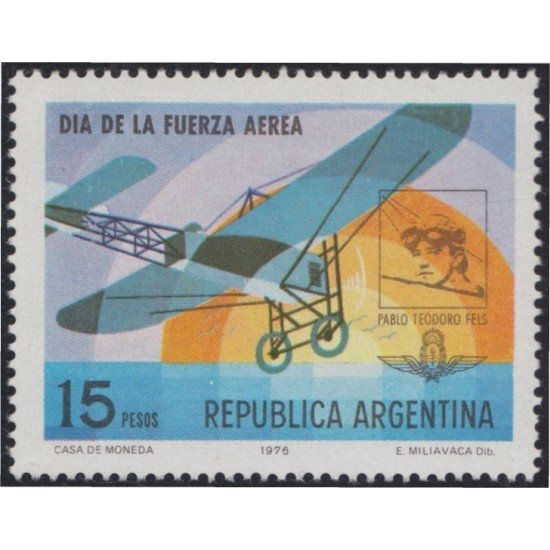 Argentina 1069 1976 Día de las Fuerzas Aéreas MNH Argentina 1069 1976 Día de las Fuerzas Aéreas MNH