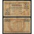 Billete local 1937 Ajuntament de Solsona  1 Peseta