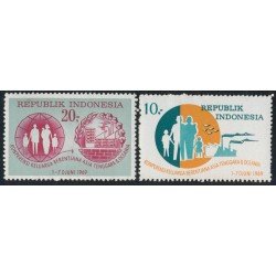 VAR2/S Indonesia 567/68 1969 Natalidad MNH VAR2/S Indonesia 567/68 1969 Natalidad MNH