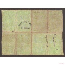 Billete 100 Reales de Vellón 1862 Banco de Cádiz 2ª Emisión MBC- Billete 100 Reales de Vellón 1862 Banco de Cádiz 2ª Emisión MBC-
