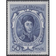 Argentina 720 1965 Serie Corriente. General José de San Martín MH