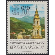 Argentina 1098 1977 Argentina 77 Exp Filatélica. Iglesia de San Francisco MNH