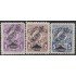 Uruguay servicio postal 69/71 1947/48 Timbres de Franqueo Postal MNH
