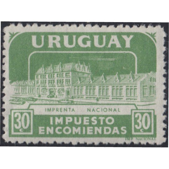Uruguay servicio postal 94 1960 Encomiendas MNH