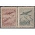 Argentina 467/68 1946 Líneas Aéreas Argentinas Avión Airplane MH
