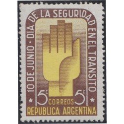 Argentina 496 1948 Día de la Seguridad Vial MH