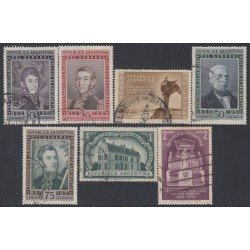 Argentina 503/09 1950 Centenario de la Muerte José de San Martín usados