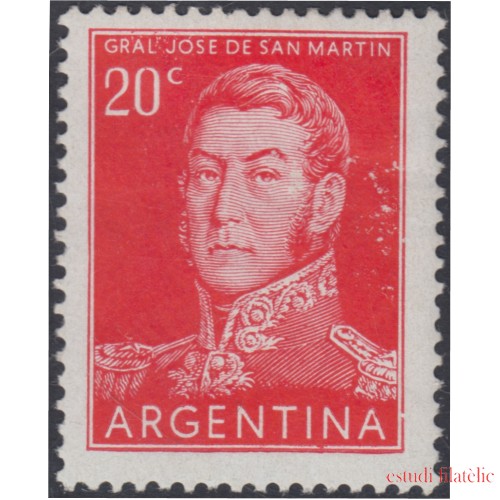 Argentina 546 1954 General José de San Martín MNH