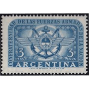 Argentina 557 1955 Confraternidad de las Fuerzas Armadas de la Nación MH