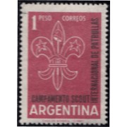 Argentina 633 1961 Scoutismo Internacional MH