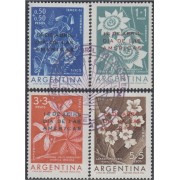 Argentina 639/42 1961 Día de las Américas Exposición Temex MH