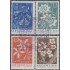 Argentina 639/42 1961 Día de las Américas Exposición Temex MH