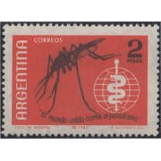 Argentina 658 1962 Erradicación del Paludismo MH