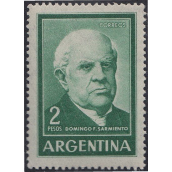 Argentina 662 1963 Serie Corriente. Domingo F. Sarmiento MH Argentina 662 1963 Serie Corriente. Domingo F. Sarmiento MH