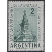 Argentina 665 1963 50 Años de la Batalla de Salta MH