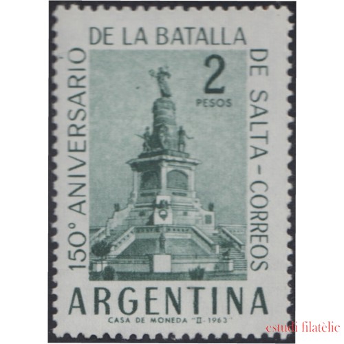 Argentina 665 1963 50 Años de la Batalla de Salta MH