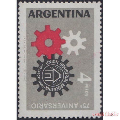 Argentina 666 1963 75 Años de la Unión Industrial MH